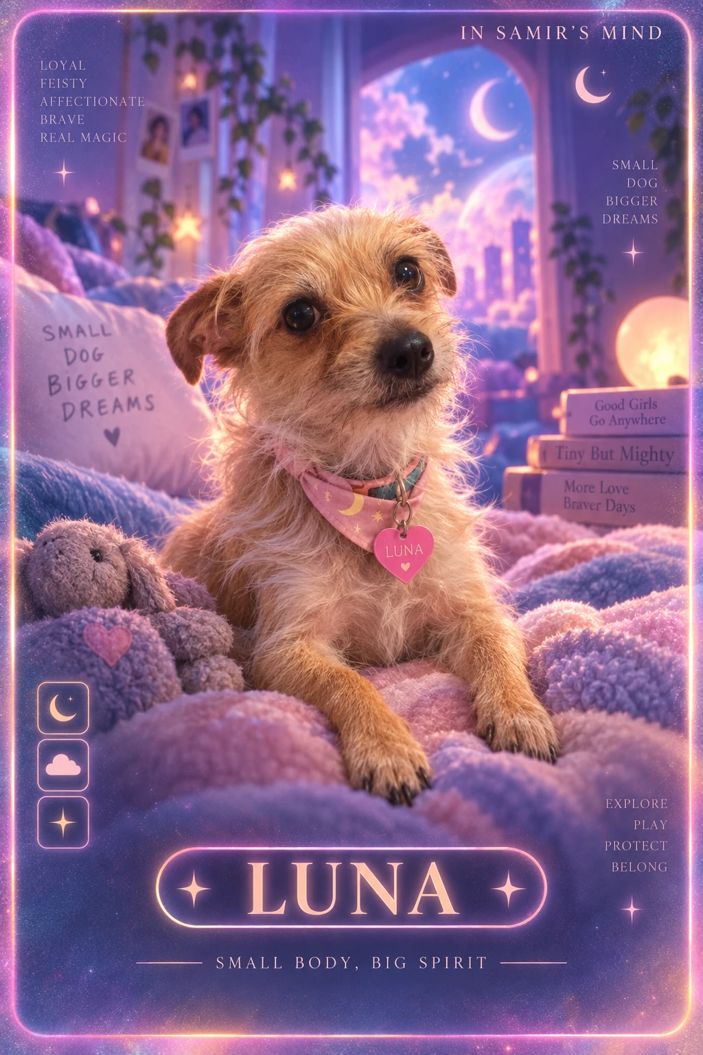 Luna, Terrier-Chihuahua mix